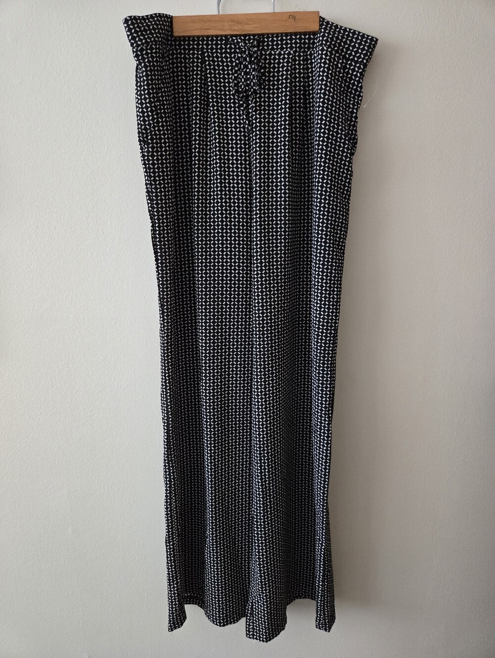 Lava XL Vintage NWT Black and White Patterned Wide Leg Pants